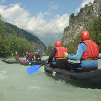 Inflatable Kayak Fun