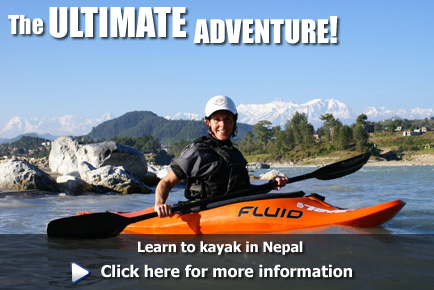 Learn to kayak in Nepak, click here for more information