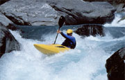 white water kayaking