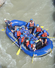 whitewater rafting